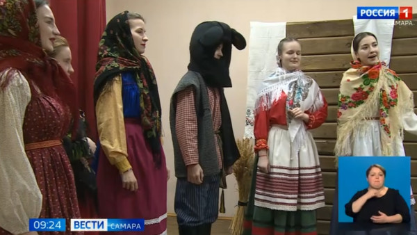 В Самаре продолжается период колядок