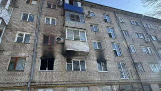 В Самаре пожарные спасли четырех детей из горящей пятиэтажки на Советской Армии