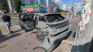 Серьезное ДТП осложнило движение на Московском шоссе в Самаре 22 августа