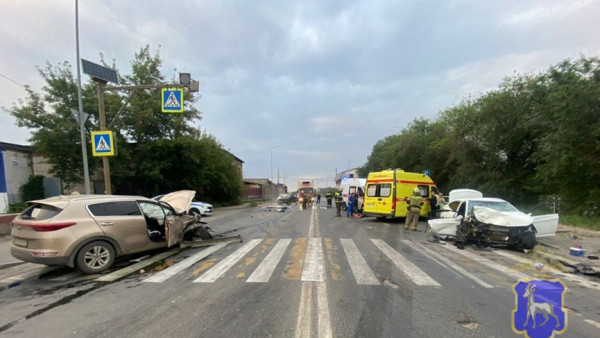 5 человек пострадали в столкновении Solaris и Kia в Самаре