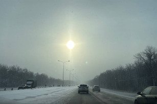 В Самарской области 4 января на трассе М-5 вводилось ограничение движения для всех видов транспорта 