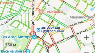 Самару сковали многокилометровые пробки 21 октября