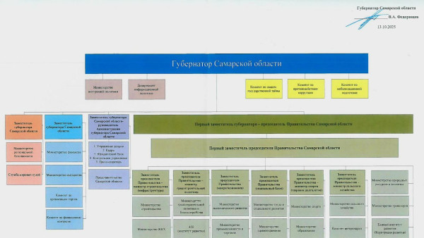 Губернатор Федорищев назвал дату обновления правительства Самарской области