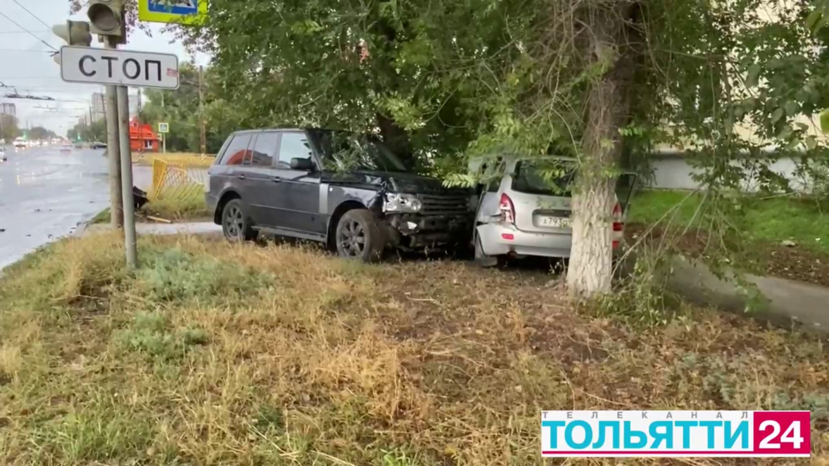 В ДТП с Land Rover и Kalina пострадали два человека – Новости Самары и  Самарской области – ГТРК Самара