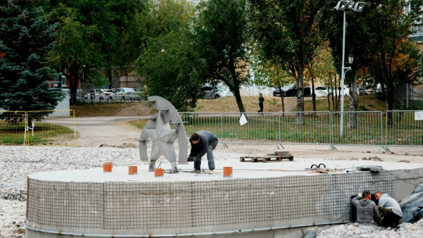 В самарском парке Победы восстановят пруд с фонтаном "Адмиралтейская звезда"