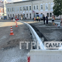 В Самаре началась реконструкция площади Революции