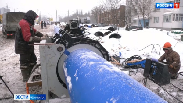 В Самаре продолжается реконструкция участка улицы XXII Партсъезда