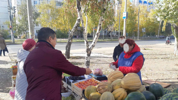 В Самаре разогнали уличных торговцев 