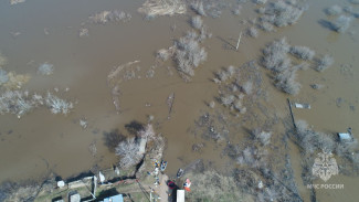 В реке Самара уровень воды повысился до опасного значения 