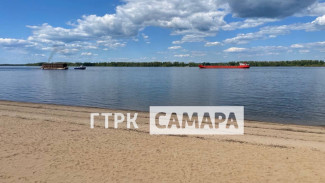 Самарские пляжи открылись из-под воды
