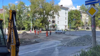 В Самаре скоро откроют проезд по ул. Мичурина после ремонта теплосетей