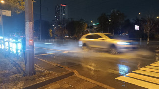 Очевидцы сняли едущего на капоте авто мужчину в плавках на кольце Московского шоссе в Самаре
