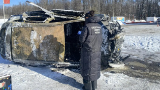 При пожаре автомобиля на АЗС в Самаре есть пострадавшие