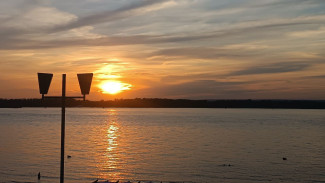 Вода в Волге у берегов Самары прогрелась до +23 градусов