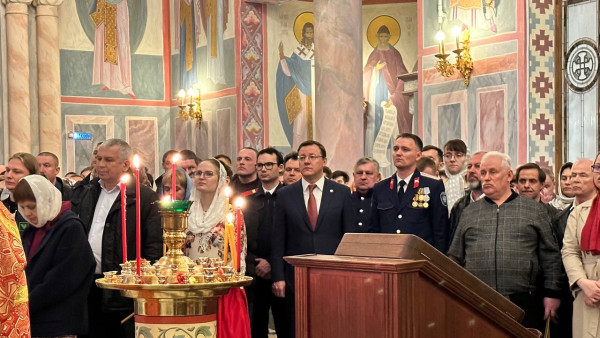 Обращение Губернатора Самарской области Дмитрия Азарова по случаю праздника Пасхи Христовой