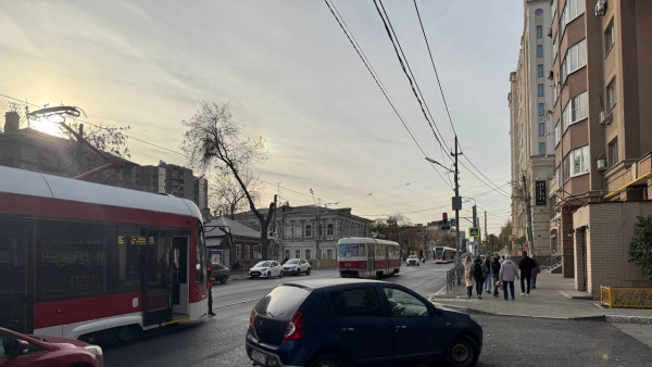 4 октября в Самаре встало движение трамваев на ул. Красноармейская
