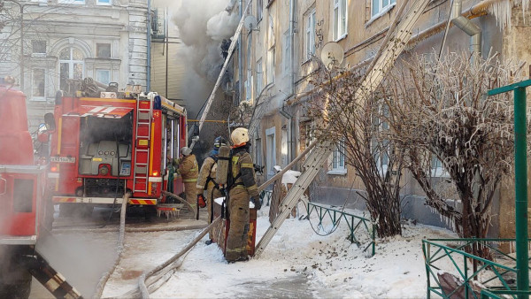 В Самаре взяли под стражу предполагаемого виновника смертельного пожара на улице Некрасовской в Самаре 