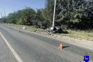Полиция рассказала, кто погиб в разорванной пополам Priora под Самарой