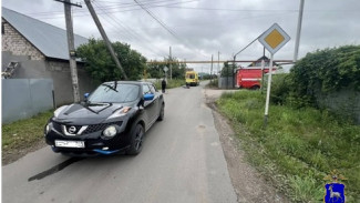 В Самарской области велосипедист попал в больницу после столкновения с Nissan Juke