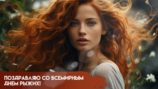 26 мая — всемирный День рыжих: поздравления для людей с этим редким цветом волос 