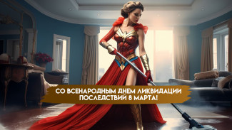 День ликвидации последствий 8 марта: открытки для мессенджеров и шуточные поздравления