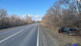 Житель Самарской области без прав отправил машину в кювет