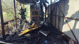 13 мая в жилом доме Самары произошел пожар 