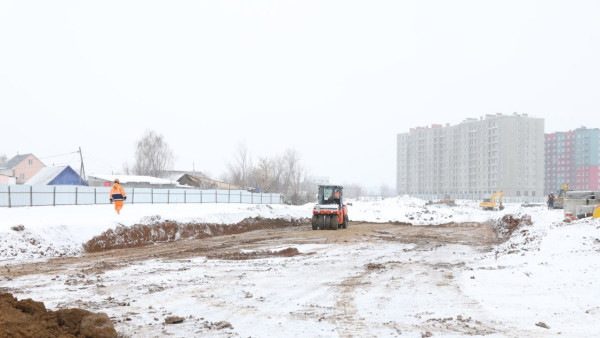 В Куйбышевском районе Самары ведут строительство четырёхполосной дороги за 770 млн