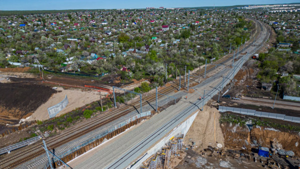 В Самарской области начали заливать вторую очередь тоннеля магистрали Центральной