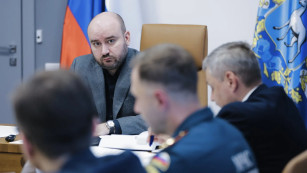 Губернатор Вячеслав Федорищев провел заседание штаба по безаварийному пропуску паводковых вод