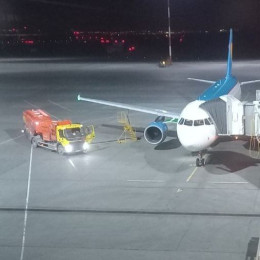Узбекский самолет экстренно сел в Самаре