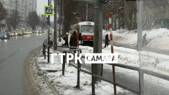 В Самаре 3 марта встали трамваи из-за обрыва проводов на проспекте Ленина