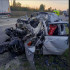 Появились кадры смертельного ДТП с фурой и Lada под Самарой 23 сентября