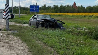 Под Самарой 18 августа в ДТП со столбом пострадал ребенок и двое взрослых