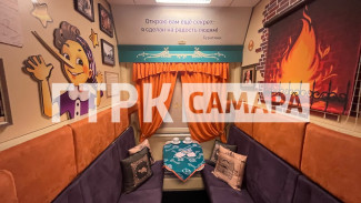 В Самаре отметили 60-летний юбилей главного поезда Куйбышевской железной дороги