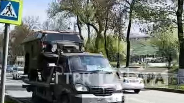 В Самару завозят военную технику