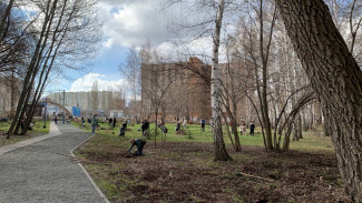 В Ботаническом саду Самарского университета прошел Гагаринский субботник