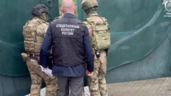 Появились кадры задержания учредителя дорожной фирмы ОМОНом в Самаре