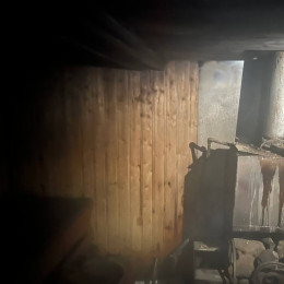 В ночь на 16 января в Самарской области загорелась баня 