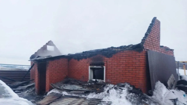 Под Самарой сгорели сразу две частные бани