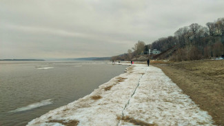 В Самаре Волга освободилась из оков льда