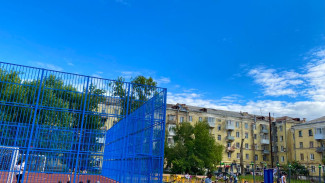 В Советском районе Самары привели в порядок двор