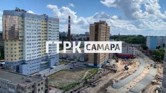 В Самаре строительство дороги на ул. XXII Партсъезда вышло на новый уровень