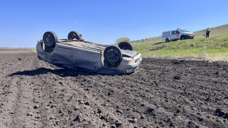 В Самарской области женщину зажало в автомобиле, который опрокинулся в кювет 4 мая