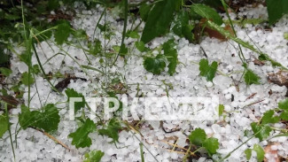 Появились кадры последствий обрушившегося на Самару града с ливнем 14 июня