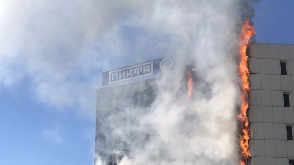 Стала известна причина крупного пожара в ТЦ «Скала»​​​​​​​ в Самаре