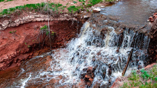 Самарские памятники природы: Токмаклинский водопад