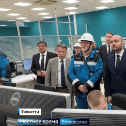 В преддверии Дня химика губернатор Вячеслав Федорищев посетил производство «Тольяттикаучук» 