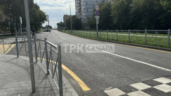 В Самаре после ремонта открыли улицу Дачную 2 сентября 