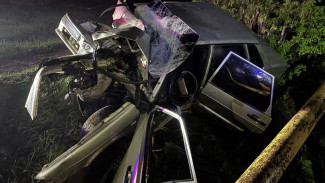 В страшном ДТП под Самарой в 3 часа ночи погиб водитель